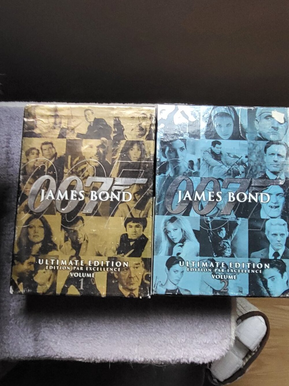 James Bond 007 Ultimate Edition Volumes 1-2 (DVD Box Set, 2006) GUC TESTED A++++